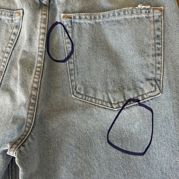 GRLFRND Karolina Carolina High Rise Straight Crop Jean Women's 27 EB - Picture 5 of 14